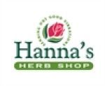 Hanna's Herb Shop Discount Codes & Promo Codes